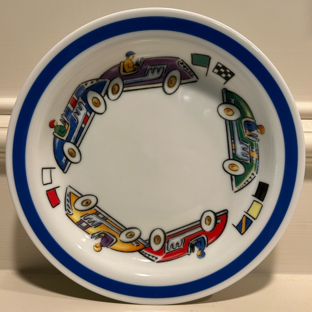 Tiffany & Co Race Cars Children’s Dining Set - Picture 2 of 13
